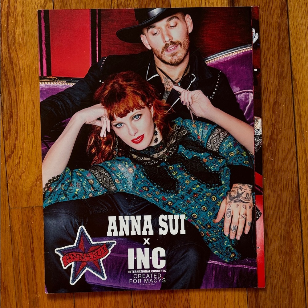 Anna Sui x INC International Concepts for Macy’s ~ 2017 Limited Edition Catalog